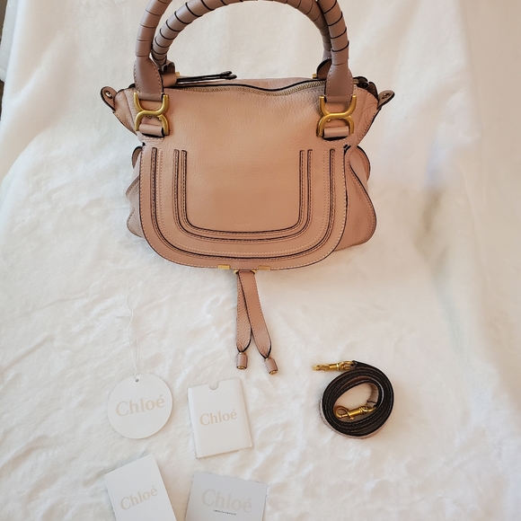 Chloe Handbags - Chloé Marcie Medium Leather Satchel